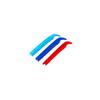 Fit For BMW 7 Series 2016- M-Color Front Center Mesh Grille Grill Strip Trim