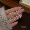 Korean Fashion Twelve Constellation Earrings for Women S925 Sterling Silver Exquisite Sparkling Zircon Earrings