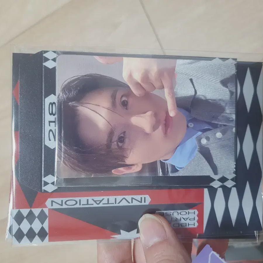 

Пригласительная фотокарточка на день рождения Чанмина из TVXQ