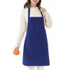 Women Men Cooking Kitchen Apron Solid Color Chef Waiter Coffee Shop BBQ Hairdresser Sleeveless Antifouling Aprons