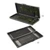 Fishing Tackle Box Secure Magnet Closure Container Box Fishing Rig Line Hook Storage Case Organizers Tray Portable