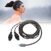 2Pin Sound Cable 3 in 1 Silver Plated Copper Cable Replacement for HD650 HD660S HD6XX HD600 HD660 HD580 HD535 HD545