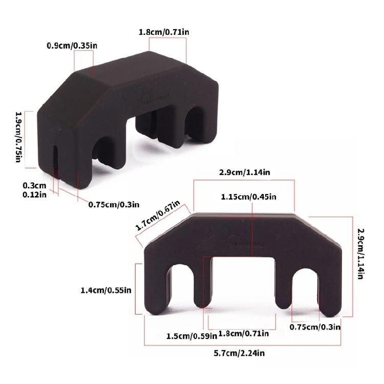 Heavy Duty Violin Mute Claw Style Violin Practice Mute Replacement Violin Mute Silencers for Violin/viola Accessories