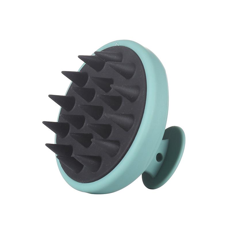 Kopfhaut-Silikon-Massage-Shampoo-Bürste für Damen zur Nass- und Trockenanwendung - Haarewaschkamm