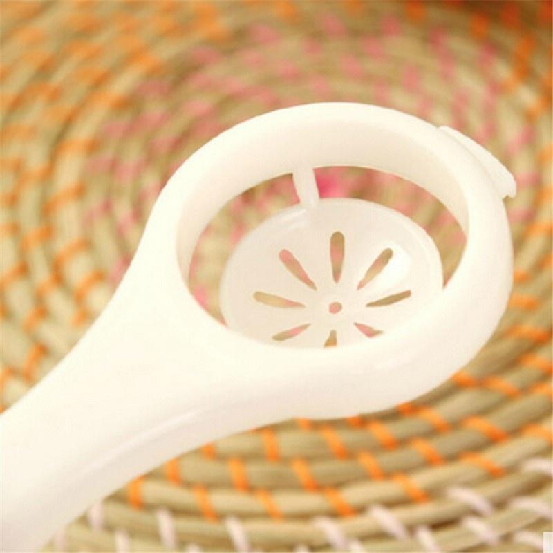 2PCS Eco Friendly Transparent Egg Yolk Separator Egg Divider Hand Egg Tools Pp Food Grade Material