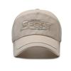 Fashion Solid Color Baseball Hat for Men Summer Cotton Letter Embroidery Mesh Breathable Duck Tongue Cap Male Casual Outdoor Hat