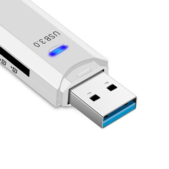 USB3.0 Card Reader Multifunctional High Speed SD/TF Card Support Storage Card Reader Mobile Phone Accessories