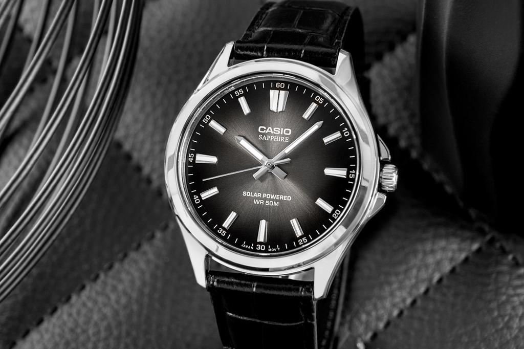 Men's Watch CASIO Solar MTS-RS100L-1AVDF + BOX