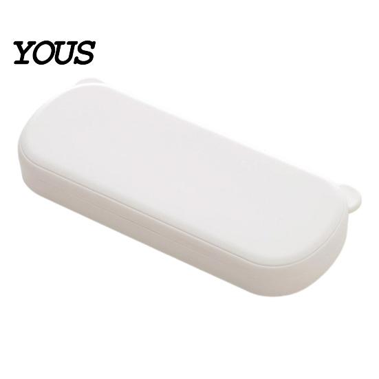 Pencil Case Large Capacity with Compartments, Macaron Color Plastic Stationery Storage Desk Container Box, Portable Student Pen Bag for School