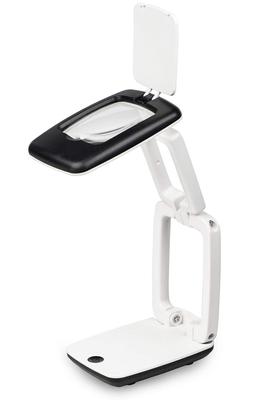 Kenko Standlupe mit LED-Licht Vergrößerung Faltbar Kompakt 2,5x KTL-403
