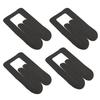 4PCS Sports Kinesiology Tapes Water Resistance Pre Cut Elastic Muscle Tape for Knee Patella Meniscus