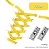 Fashion Elastic No Tie Shoelaces Rhinestone Cross Lock Tieless Shoelace Flat Shoe Laces Suitable for Sneakers and Athletic Shoes