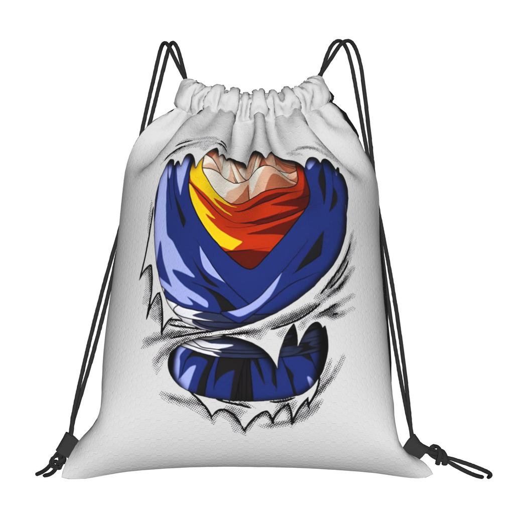 Custom DBZ Dragons Goku Ball Drawstring Bags for Shopping Yoga Backpacks Men Women Warrior Sports Gym Sackpack