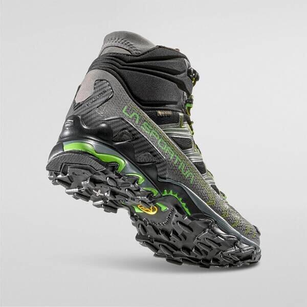 Hiking Shoes La Sportiva Ultra Raptor II Mid GTX Metal/flash Green