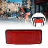 Motorcycle Rear Reflector Set Red Light Bike Reflector Car Reflector Disk
