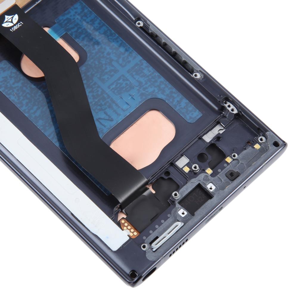 Para Samsung Galaxy Note 10 Plus 4G N975/10 Plus 5G N976 Pantalla LCD Grado C y Ensamblaje de Digitalizador+Marco Parte (Tecnología TFT) (Sin logo)