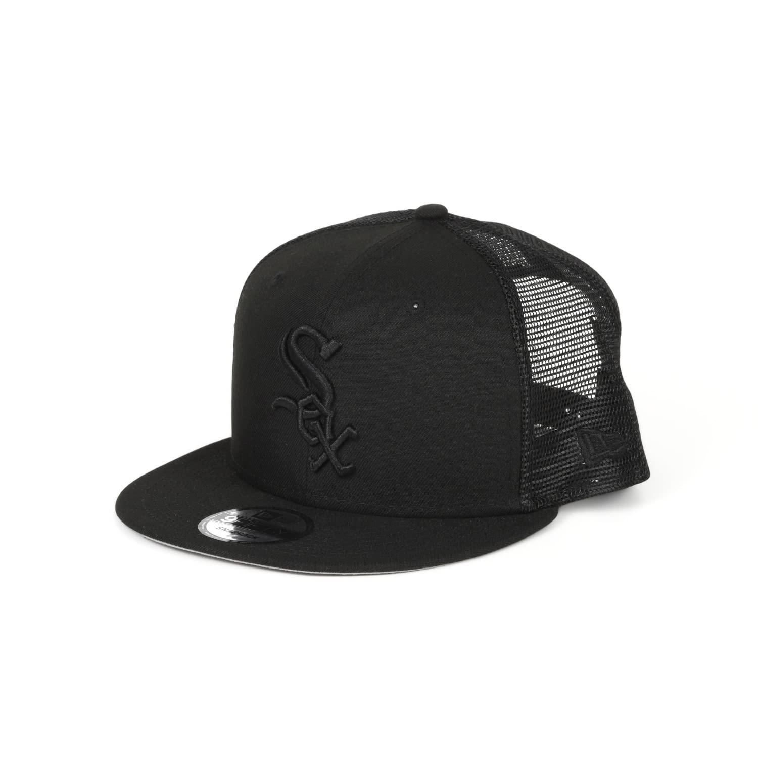 

Кепка New Era MLB Mesh Snapback 9FIFTY BLACK ON BLACK Chicago White Sox Chicago White Sox Свободный размер [New Era]