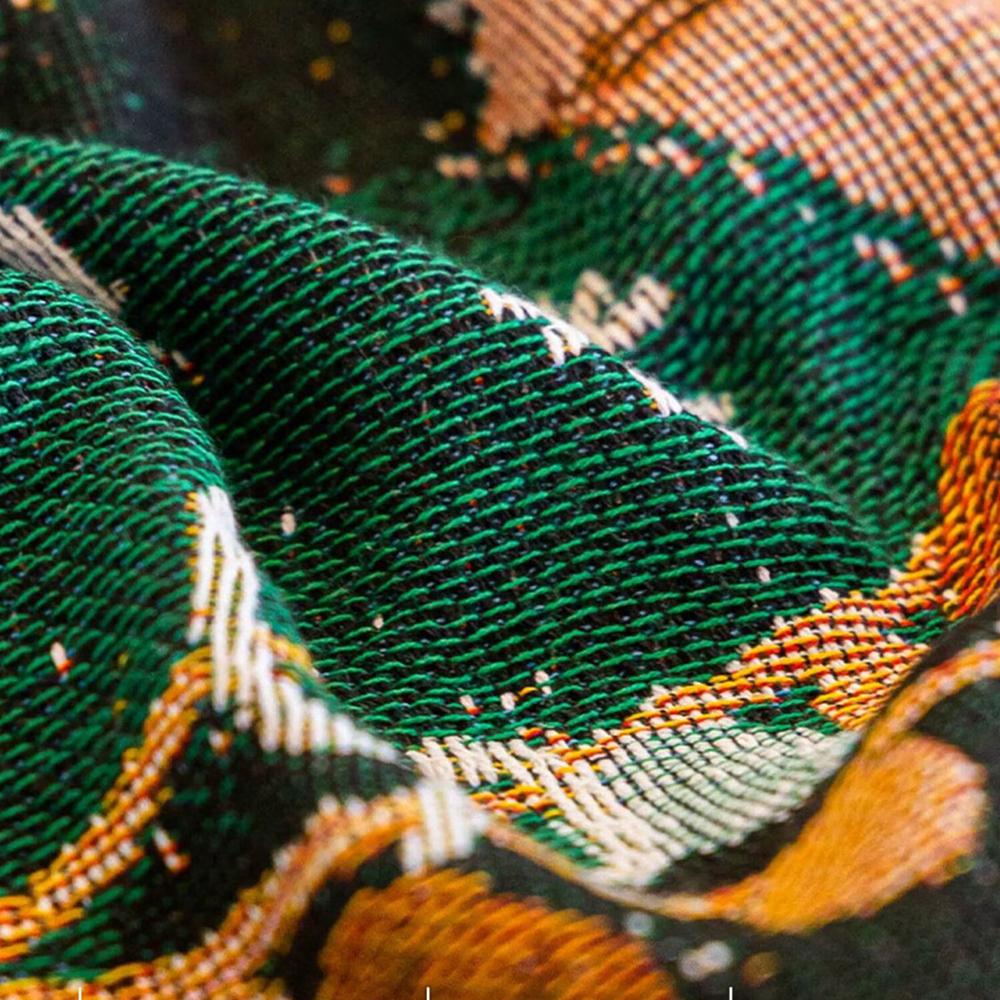 Deka na vánoční stromeček Perník 2024 Vánoční pletené deky Zimní měkká deka na pohovku Rozkládací pohovka Novoroční dárky 2025