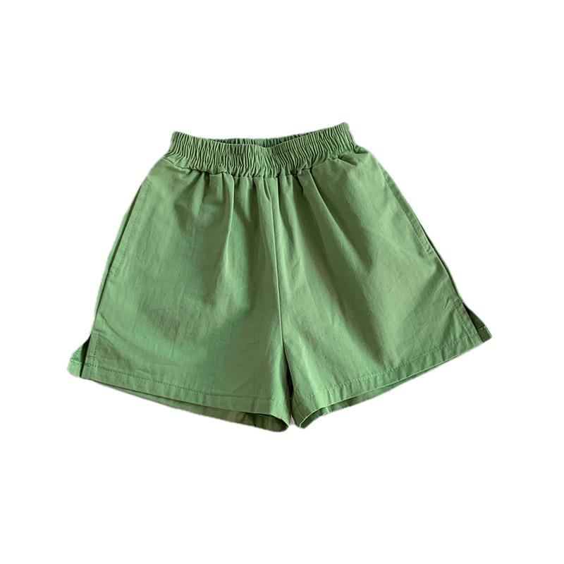 18/5000 Girls' And Boys' Casual Shorts For Summer, Loose Cotton And Linen Shorts For Children