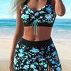 New Swimsuit Women's Split Bikini Bow Is Thin and Hot.