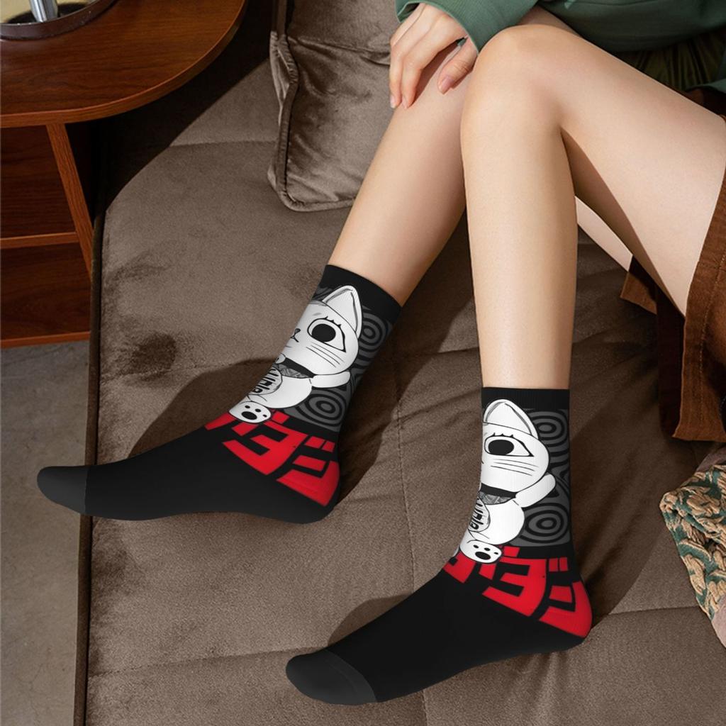 Turbo Granny Dandadan Socks Men Women Polyester Fashion Anime Socks Harajuku Spring Summer Autumn Winter Stockings Gifts