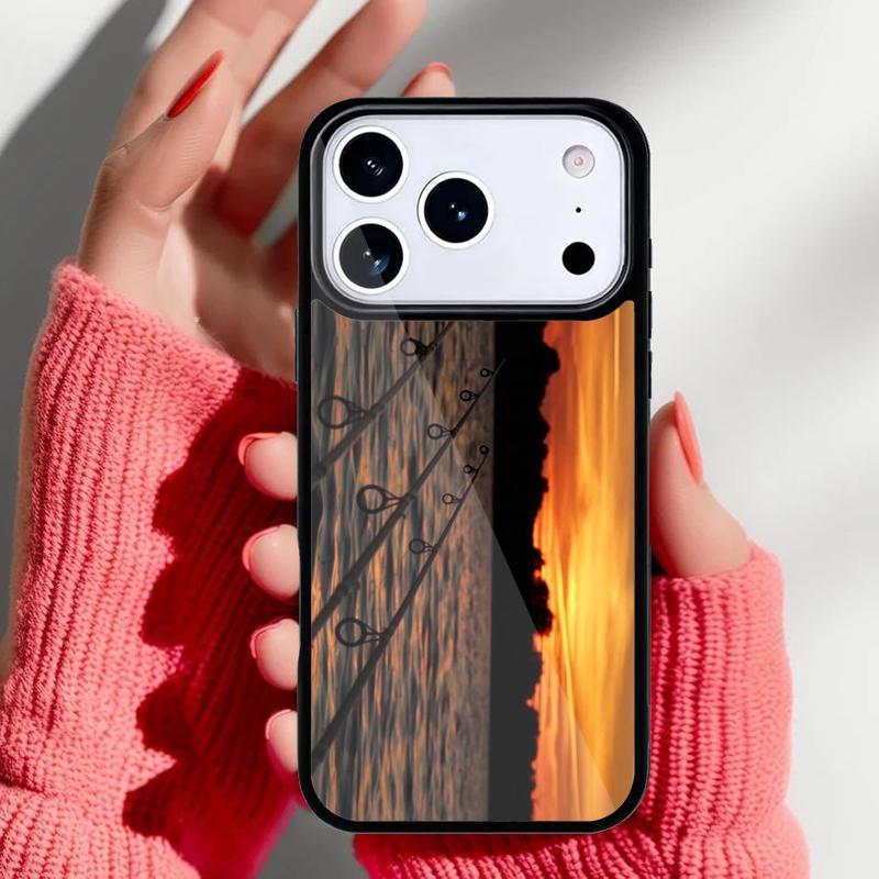 CARP FISHING RODS soft Phone Case for iPhone 17 16 15 14 13 Pro Max Back Cover for 12 11 Pro Coque