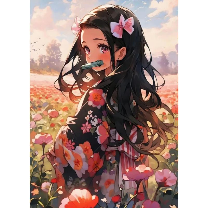 Demon Japanese Popular Classics Anime Character Posters Canvas Printing Wall Art Picture for Living Room Home Decor Gifts