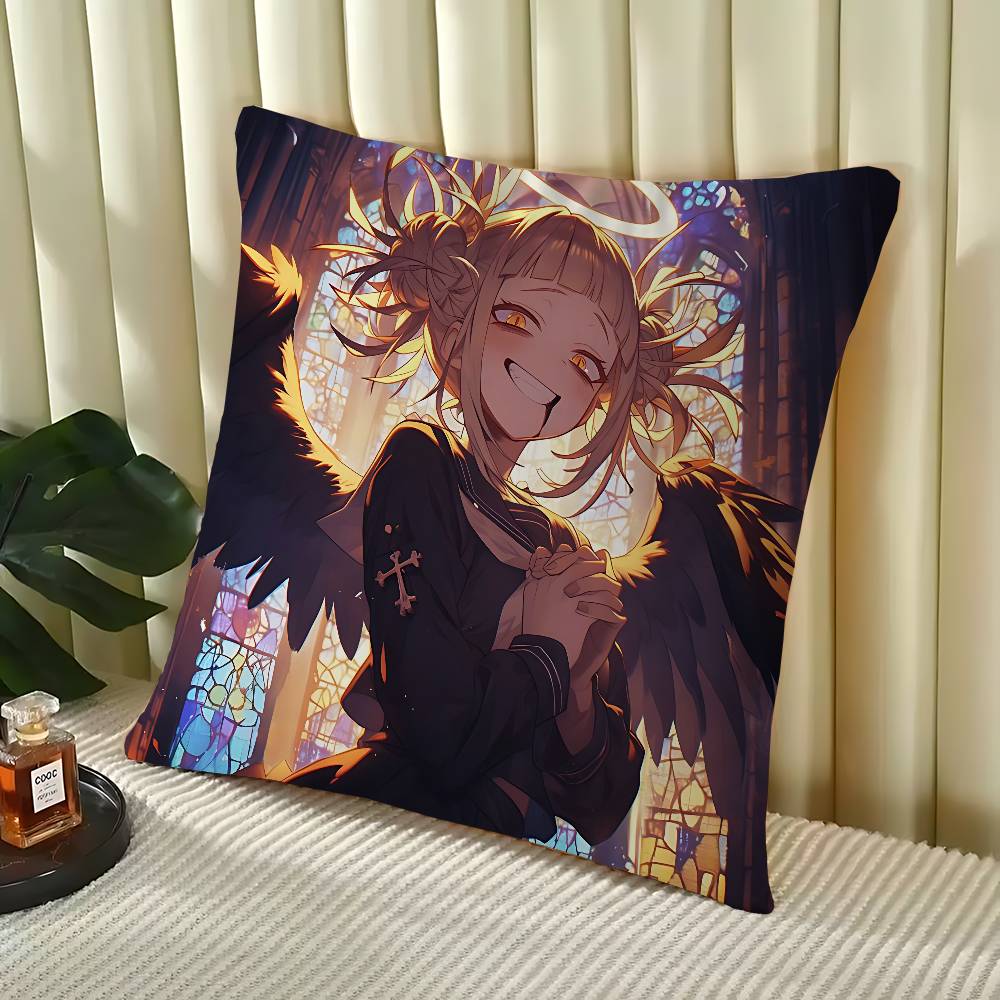 Anime Himiko Toga Pillow Cushion Cover Pillowcase Living Room Sofa Home Decor Customized