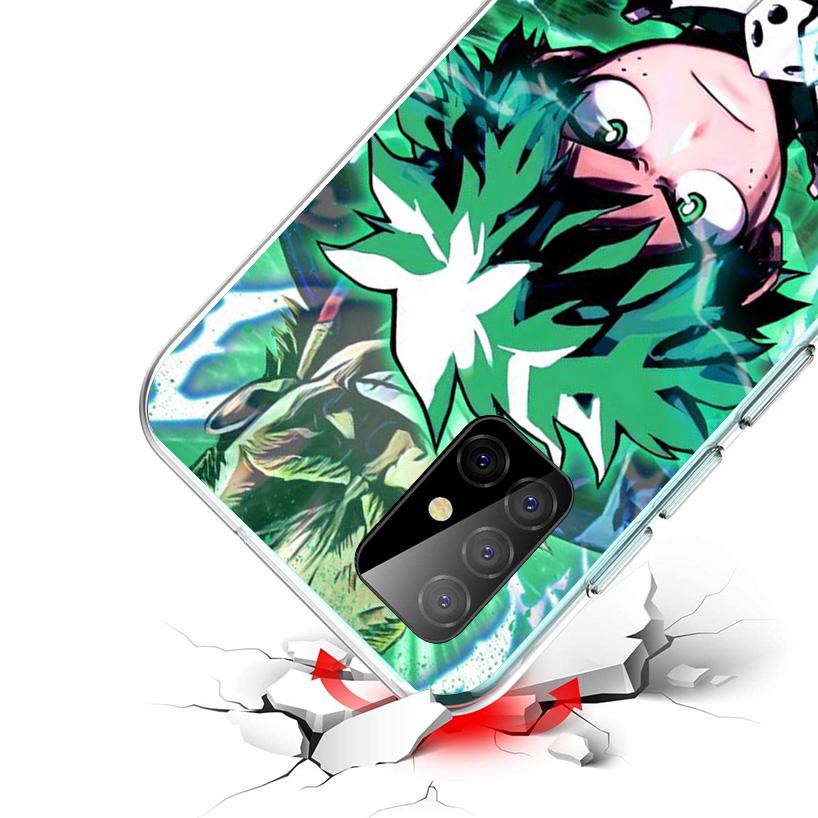 My Hero Izuku Deku Phone Case For Samsung Galaxy A17 A16 A15 A14 A13 A57 A56 A55 A54 A53 A37 A36 A35 A34 A33 A26 A25 A24 A23 Gal
