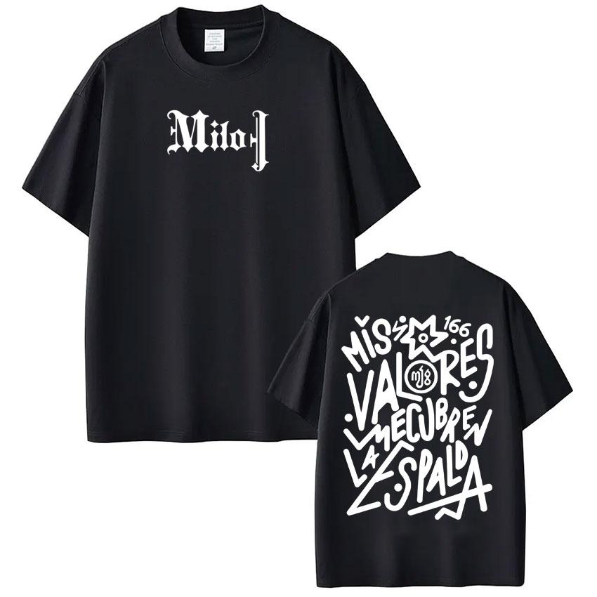 

Rapper Milo J Fashion Graphic Tshirt Men Women Fashion Tshirt Summer Shortsleeved Loose Casual Harajuku Tshirts Streetwear S