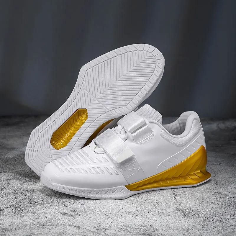 Athlete Athletic Shoes Indoor Comprehensive Training Shoes Weightlifting Shoes Stretch Hard Pull Deep Squat Shoes Breathable Men