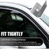 Rain Guards for Car Windows Clips 12PCS,Wind & Rain Resistant Car Window Wind Deflectors Clips Stainless Steel,Rains Deflectors for Cars Windows Clip