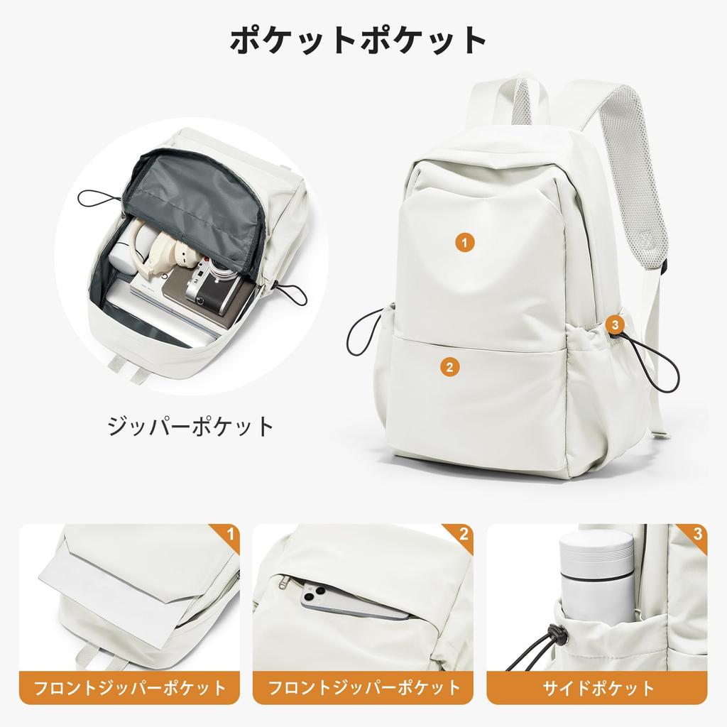 Popular School Backpack for High School Daytime Outdoor Backpack for Men and Black Backpack for Junior High School Lightweight Travel Bag for