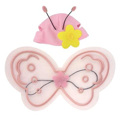 Naito Design Institute Plush Costumer Butterfly Pink Small