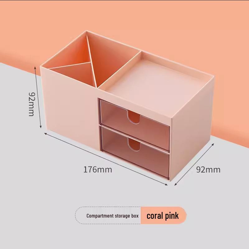 Desktop Drawer Organizer: Space-Saving Storage Box for Office, Dorm, or Desk Stationery.