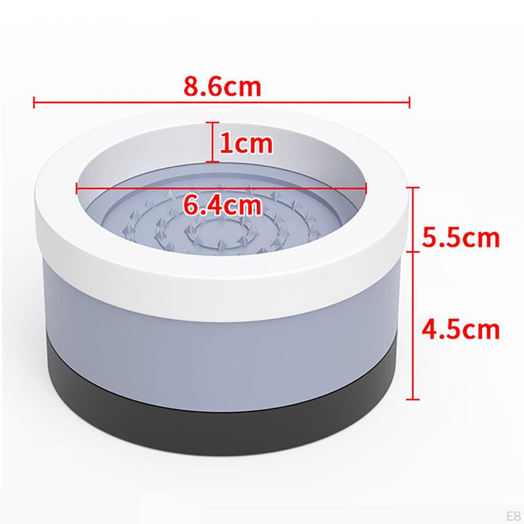 4 Bed Furniture Riser 1.77inch Adjustable Lifts for Table Couch Legs Feet