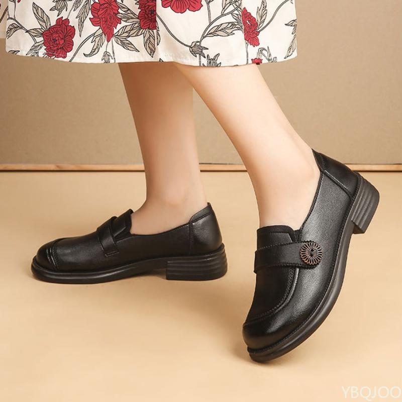 Spring Autumn New Women's Flat Flat Single Shoes Anti Slip Simple Comfortable Daily Casual Lightweight Women's Shoes