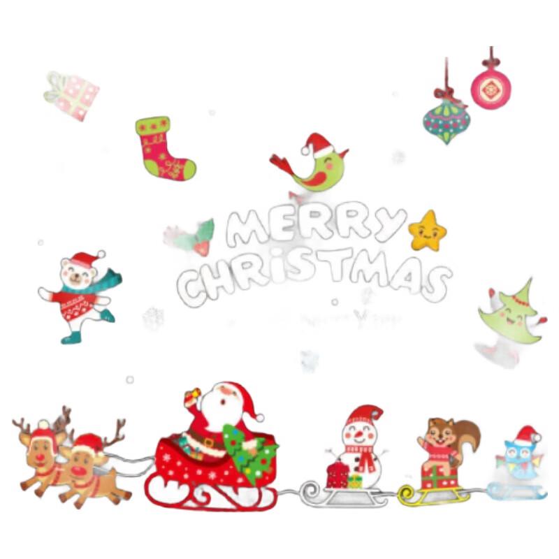 

Christmas Santa Claus Window Sticker