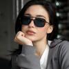 New Fashion Myopia Sunglasses Retro Square Frame UV Protection Fashion Sunglasses Men Women Aviator Style Myopia Glasses -4.0