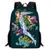 Zaino Scolastico per Bambini del Cartone Animato JoJo's Bizarre Adventure Leggero Ergonomico a Doppia Spalla Con Disegno Stampato Voti