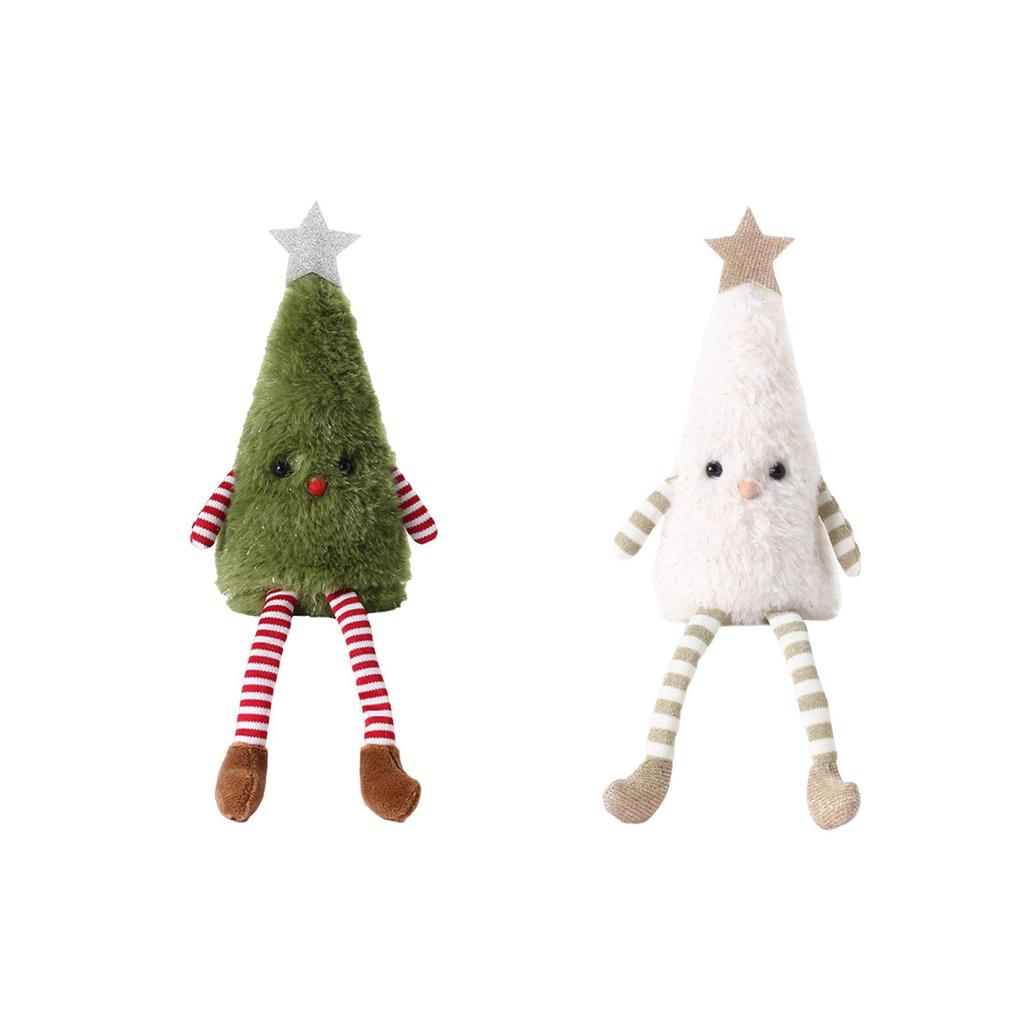 Plush Christmas Tree Doll Christmas Decoration Creative Xmas Ornament for