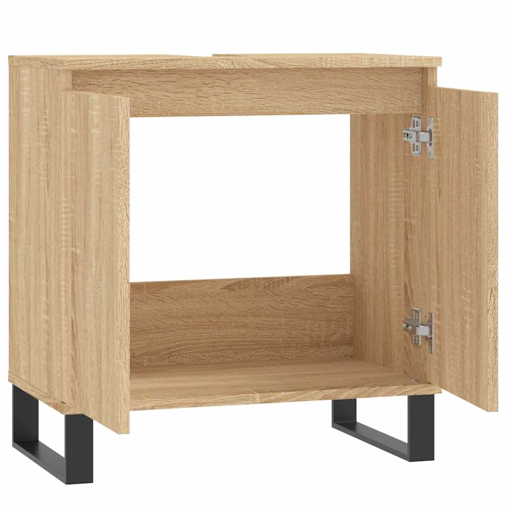 Vidaxl Badezimmerschrank, Sonoma-Eiche, 58X33X60 Cm