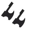 2PCS   Stand Wall Mount Holder Acrylic Easy Installation Wand Stand for Wand Cosplay