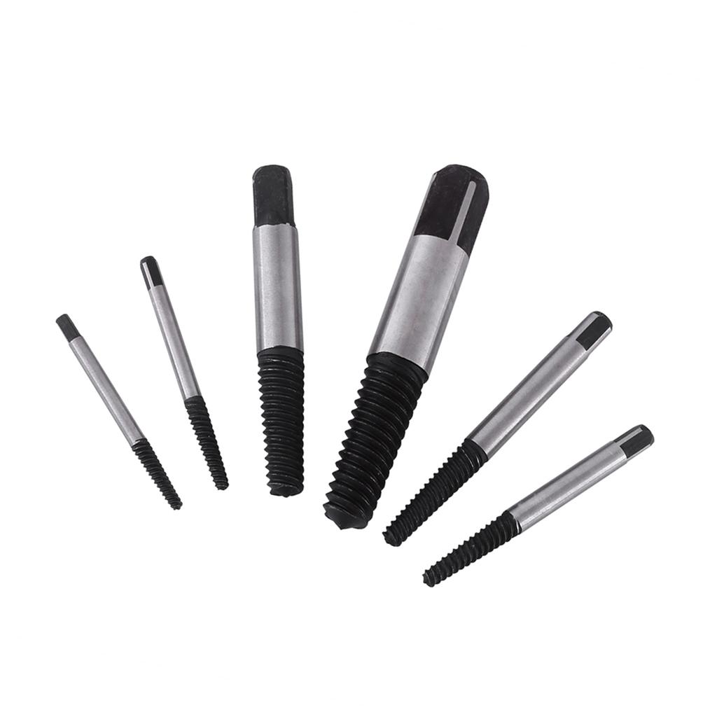 12 Pcs Practical Broken Nut Screw Extractor Bolts Studs Remover Tools Set with Drills