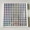 100pcs 12mm ORIGINAL Hologram Security Seal Silver Tamper Evident Label Warranty Void Sticker Removal Proof Prevent Imitation