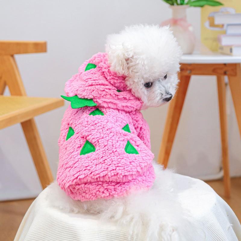 Pet Dog Lightweight Two-Legged Costume Small Breeds Puppy Cute Street Style Outfit