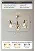 Retro American Chandelier: Versatile Living Room, Bedroom & Dining Lamp with Persimmon Design
