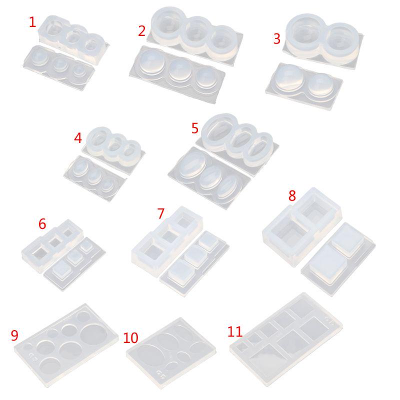 Resin Silicone Molds for Cake Decoration UV Epoxy Jewelry Making DIY