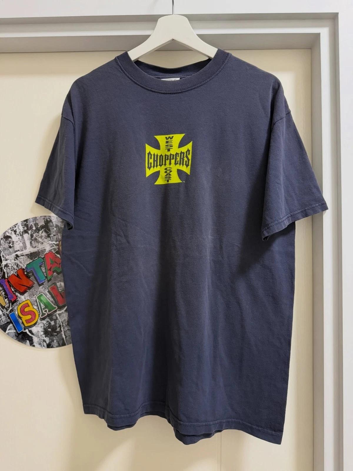 Винтажная футболка West Coast Choppers 2002 года 3XL