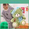 Beret Bow Teddy Bear Plush Doll Childrens Birthday Gift Souvenir Decoration Home